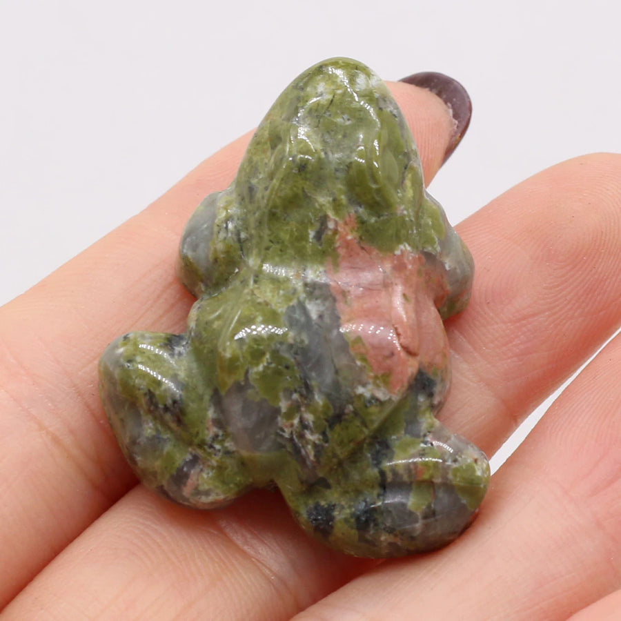 Crystal Frog - Unakite