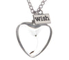 Necklace - Make a Wish Dandelion Heart