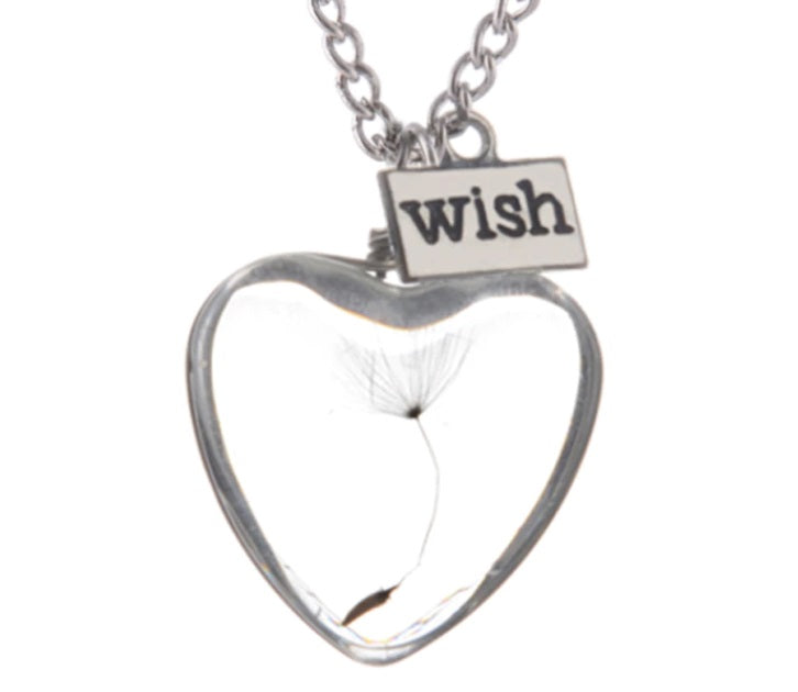 Wish store necklace dandelion