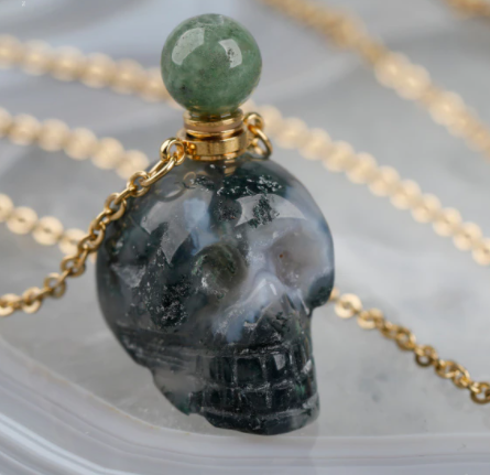 Mini Crystal Bottle Necklace Assorted