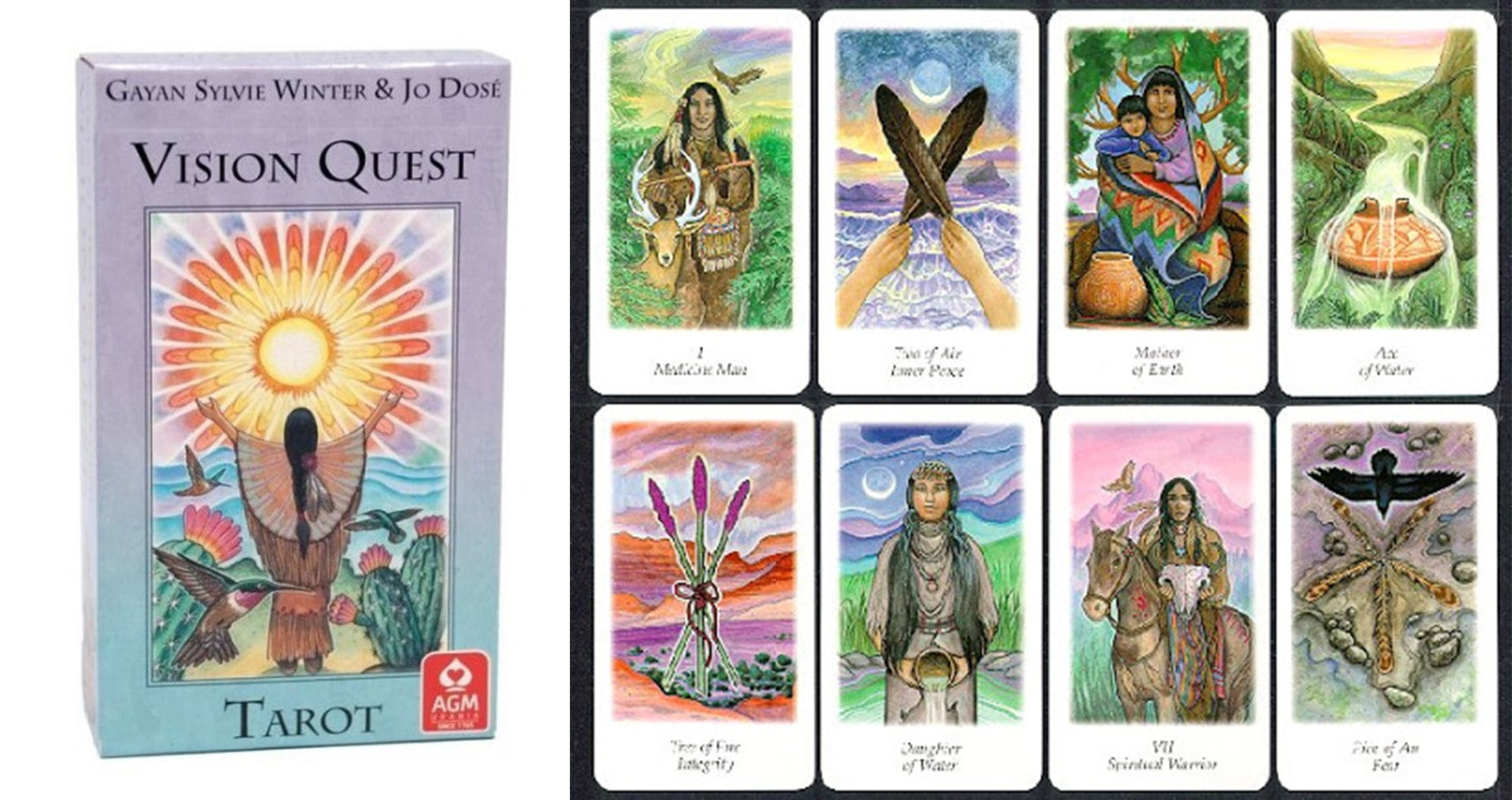 TC - Vision Quest Tarot - Gayan Sylvie Winter
