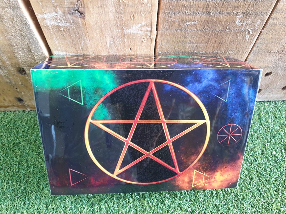 Assorted Wooden Boxes Graphic Designs