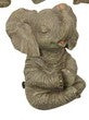 17CM CUTE YOGA ELEPHANT ASSORTED