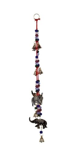 Assorted Brass Bells and Beads Chime Three Symbols