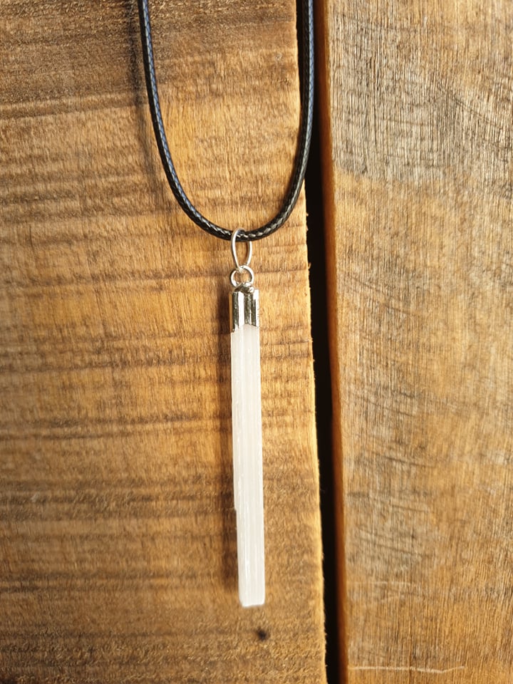 Necklace - Selenite Necklace