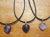 Necklace - Small Amethyst Heart