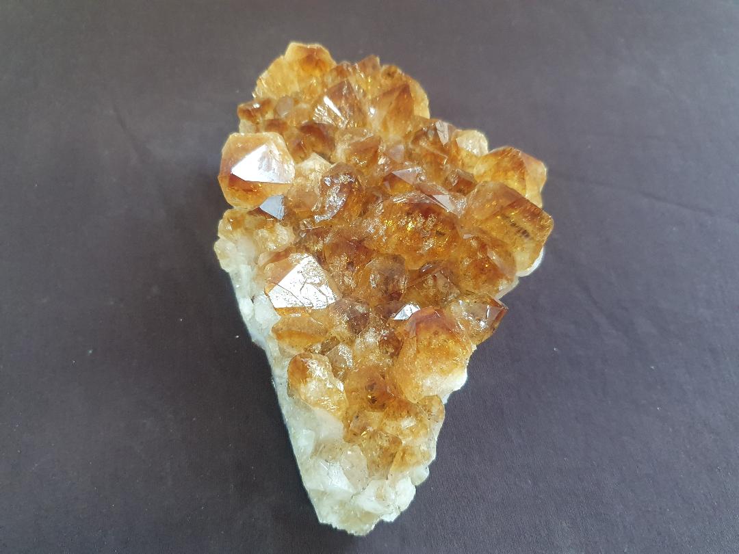 Citrine - cluster raw 1