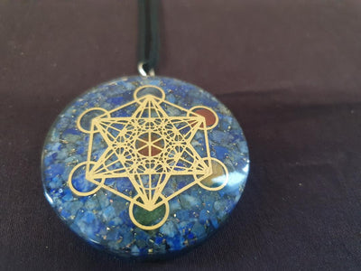 Orgonite - Pendent round