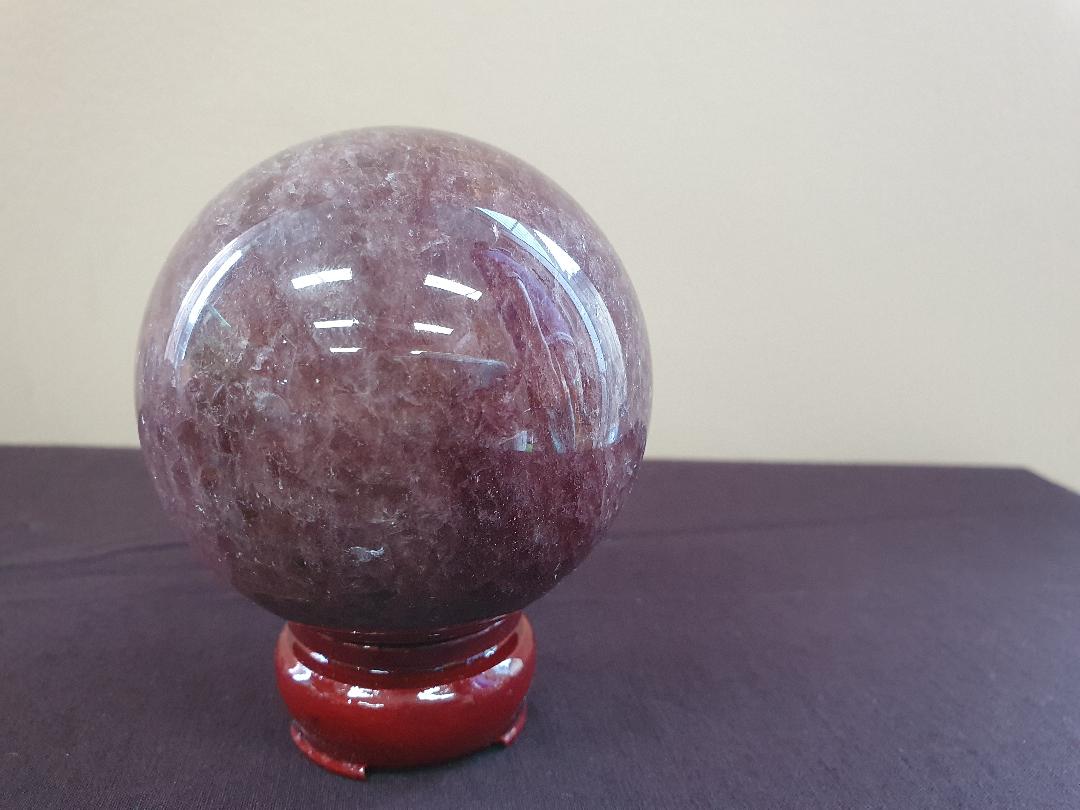 Strawberry Quartz- sphere
