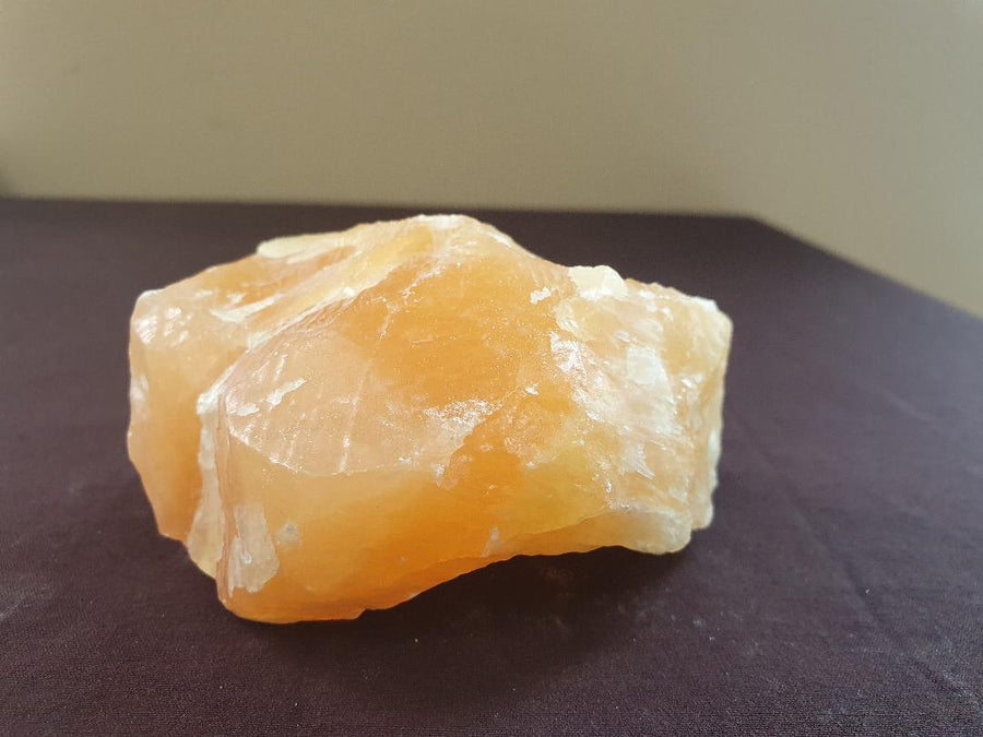 Orange Calcite- Raw