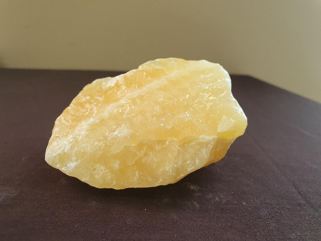 Orange Calcite- Raw
