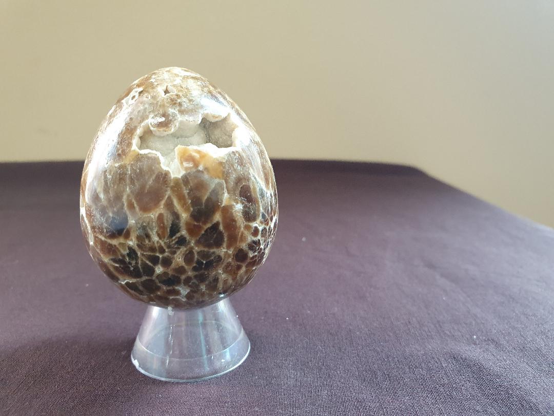 Chocolate Calcite- Egg