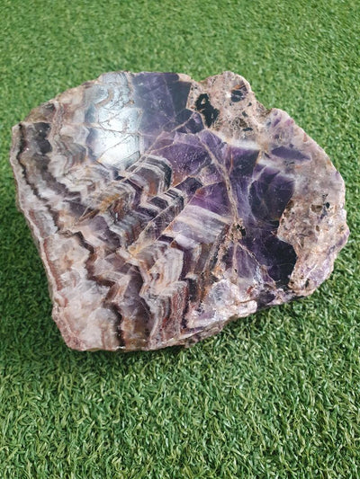 Chevron Amethyst - Polished Face