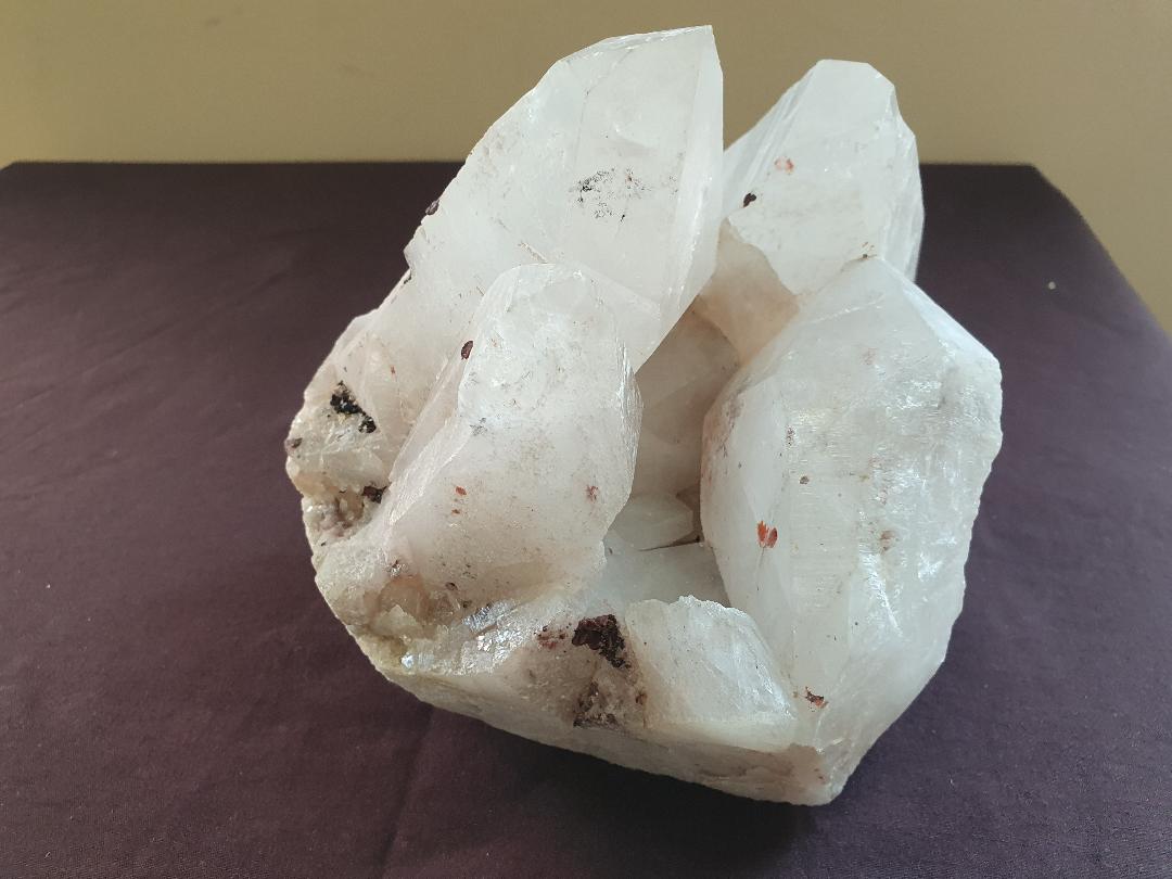 Clear Quartz - raw cluster 2.77kg