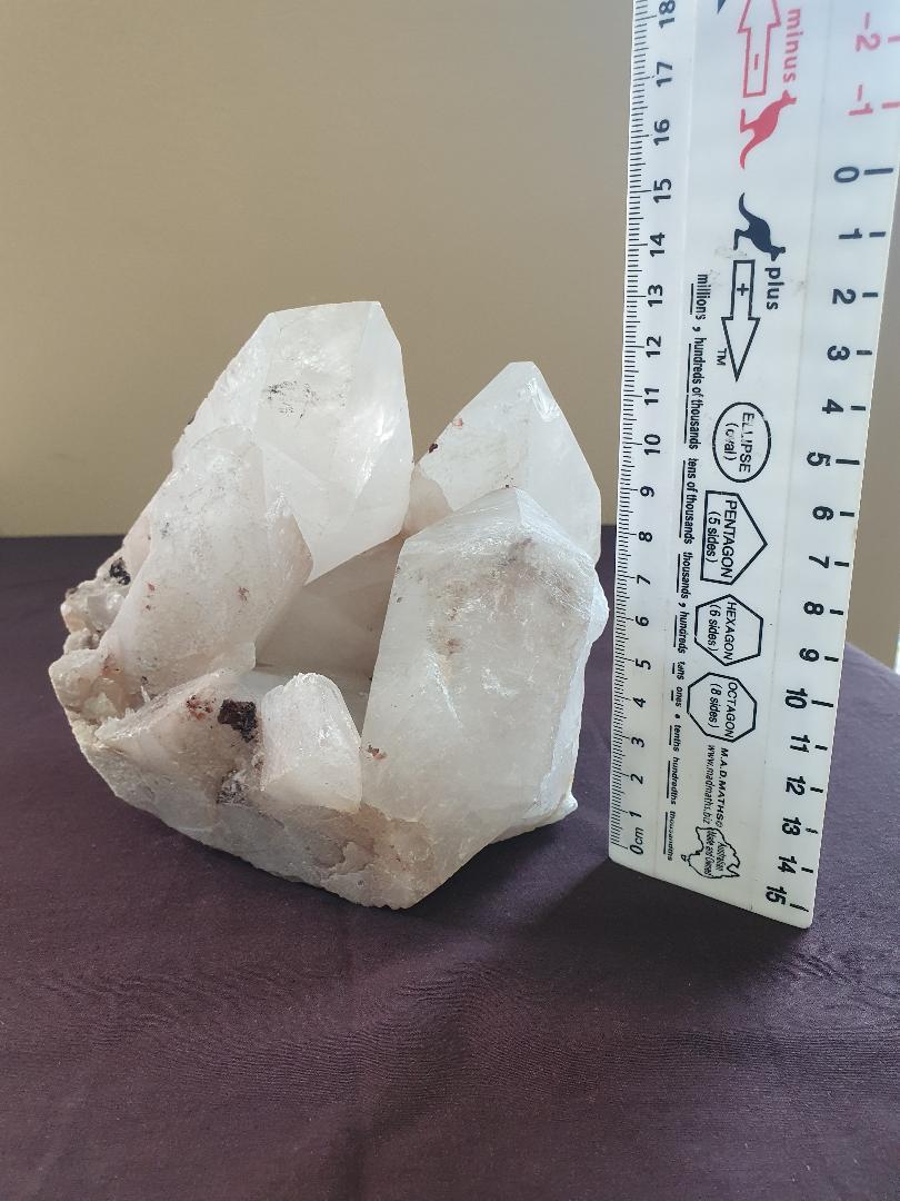 Clear Quartz - raw cluster 2.77kg