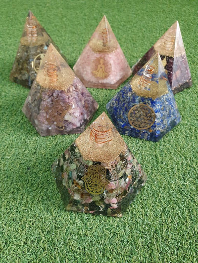 Orgonite Cones Assorted
