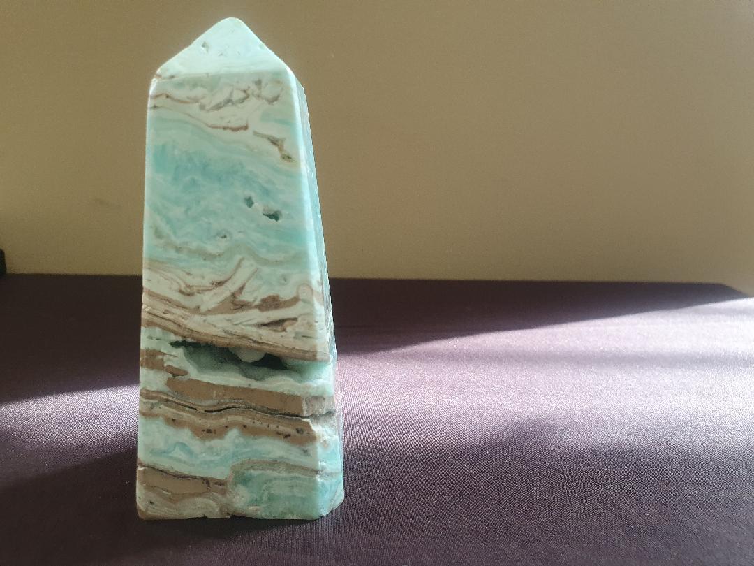 Blue Aragonite - Generator Tower