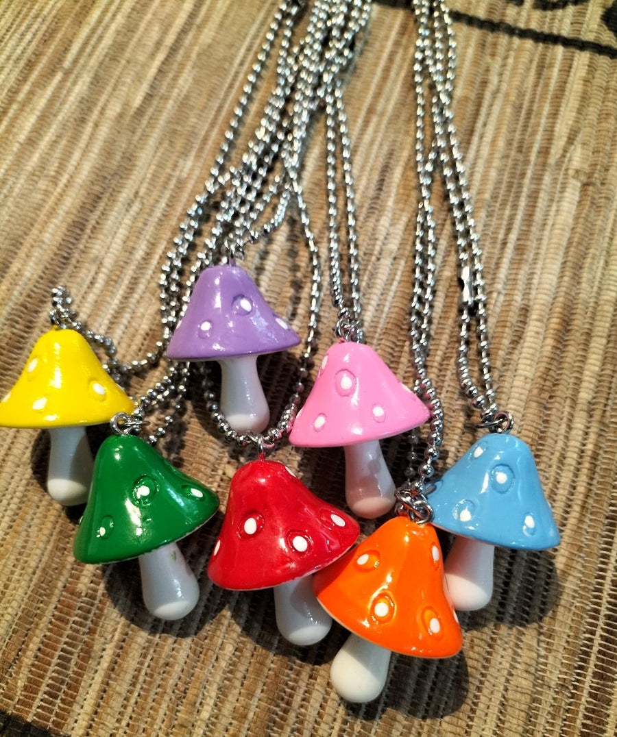 Mushroom Necklace