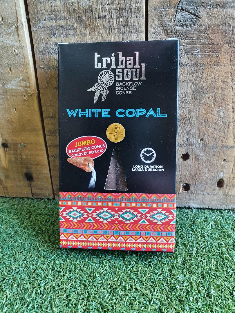 Tribal Soul Backflow Cones - White Copal