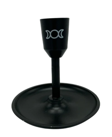 Candle Holder Aluminium Triple Moon